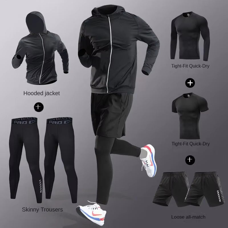  ÜberKing™ All-Season Fitness Tracksuit – 7-Piece Performance Set